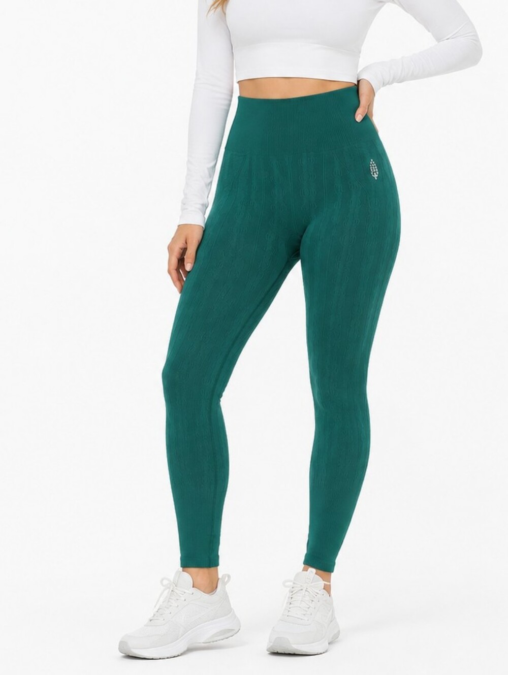 Free People Movement Knit Base Leggings Green